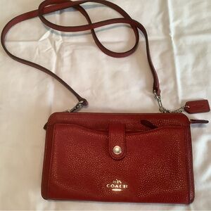 Coach Cherry Red Crossbody Bag